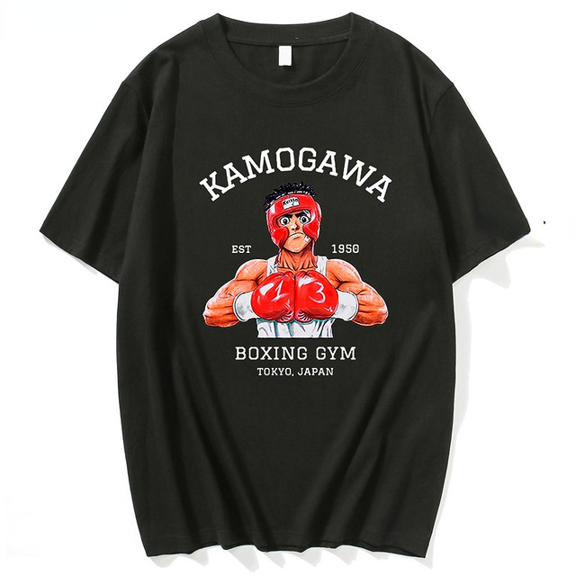 Hajime No Ippo Kamogawa Boxing Gym Crew For Fan T-Shirt in 2023