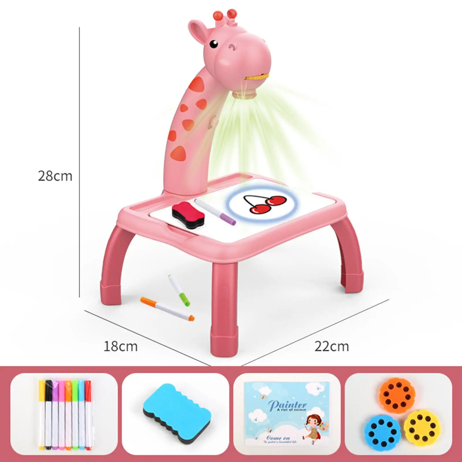 Children  Drawing Board Drawing Toy Educational Toy Doodle Board Table for Boys Girls