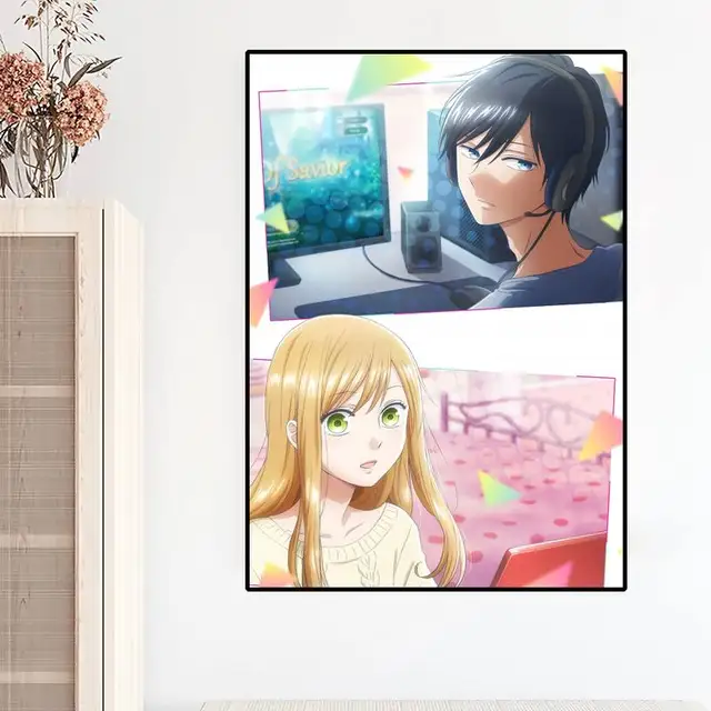 Anime My Love Story with Yamada-kun At Lv999 Poster Classic Kraft Print  Vintage Room Bar Cafe Decor DIY Art Wall Painting Gift - AliExpress