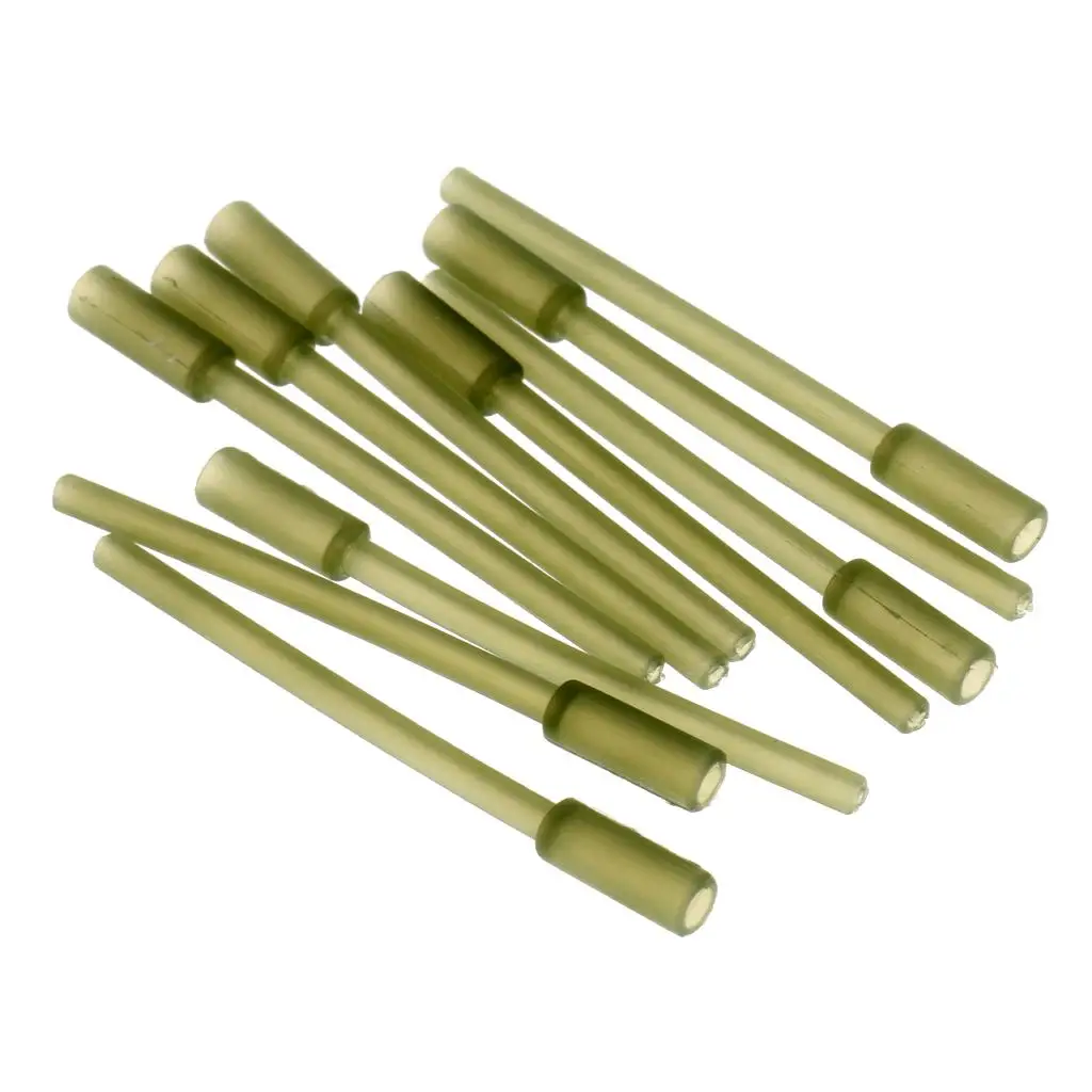 10/20/30Pcs Lead Making Carp Inline Green Lead Inserts for In Inline Leads 