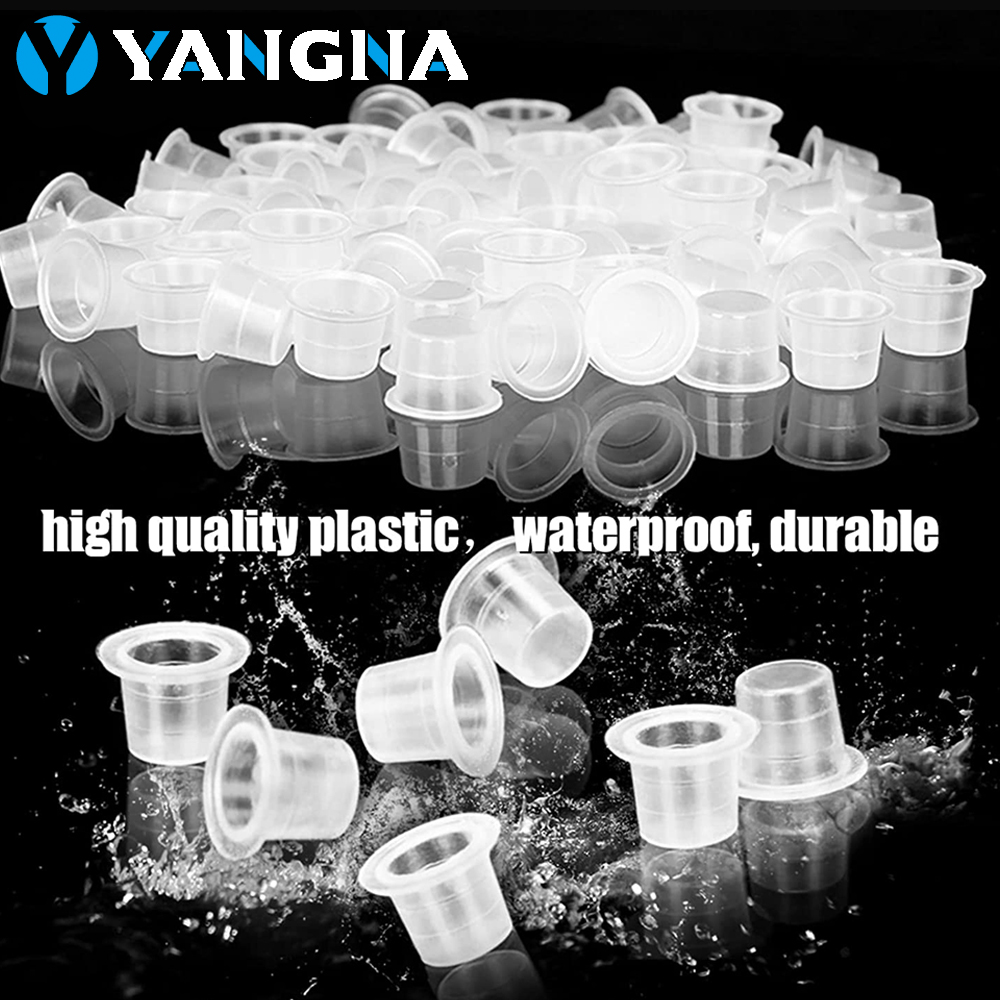 Best of 200PCS Tattoo Ink Cups 8 / 11 / 15mm Disposable Microblading Tattoo Ink Cup Clear Makeup Pigment Caps For Ink Art Tattoo Supplies Reviews & Tips