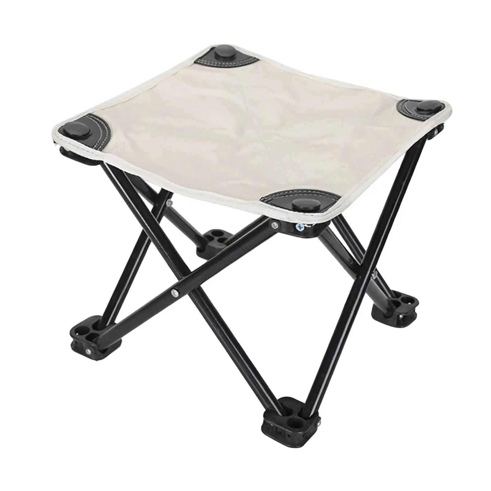 Camp Stool Lightweight Footstool Seat Small Chair Easy to Carry Heavy Duty Folding Stool for BBQ Fishing Hiking Picnic Outside