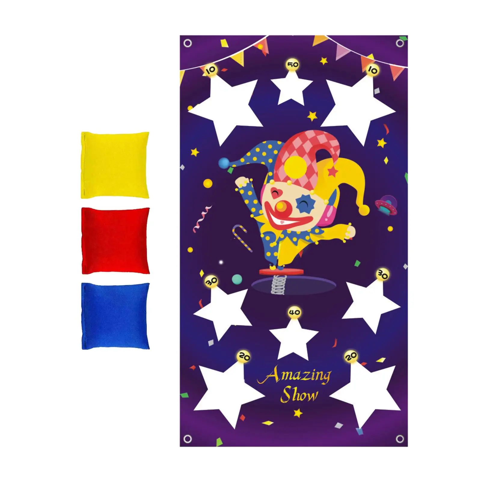 Toss Game Banner for Outdoor/Indoor party Decoration Adults kids