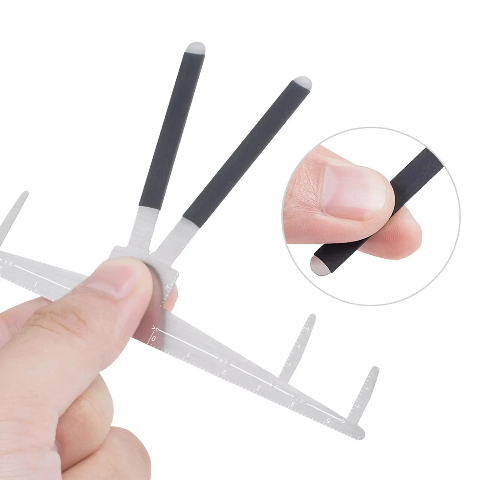 Eyebrow Stencil Ruler Shaper Template Permanent Supplies