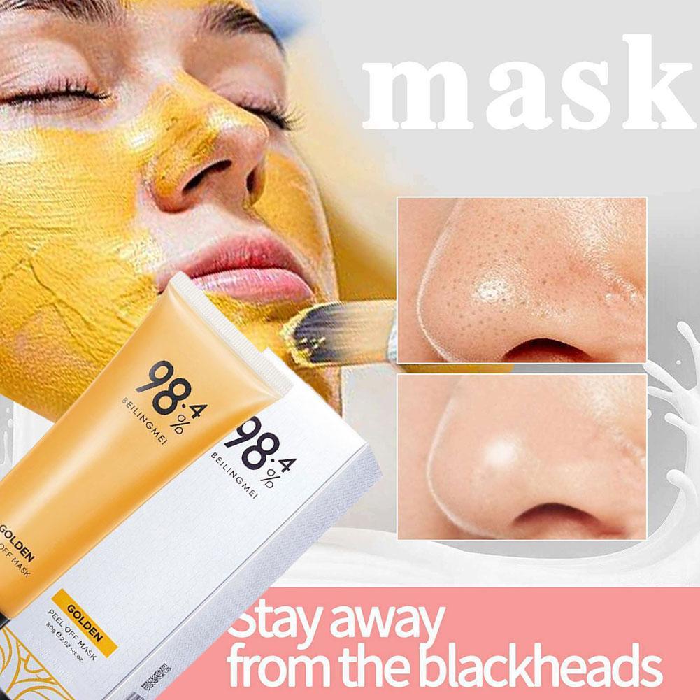 Best of 80g Gold Peel Off Mask Remove Blackheads Acne Anti-Wrinkle Lifting Firming Oil-Control Shrink Pores Face Skin Care Reviews & Tips