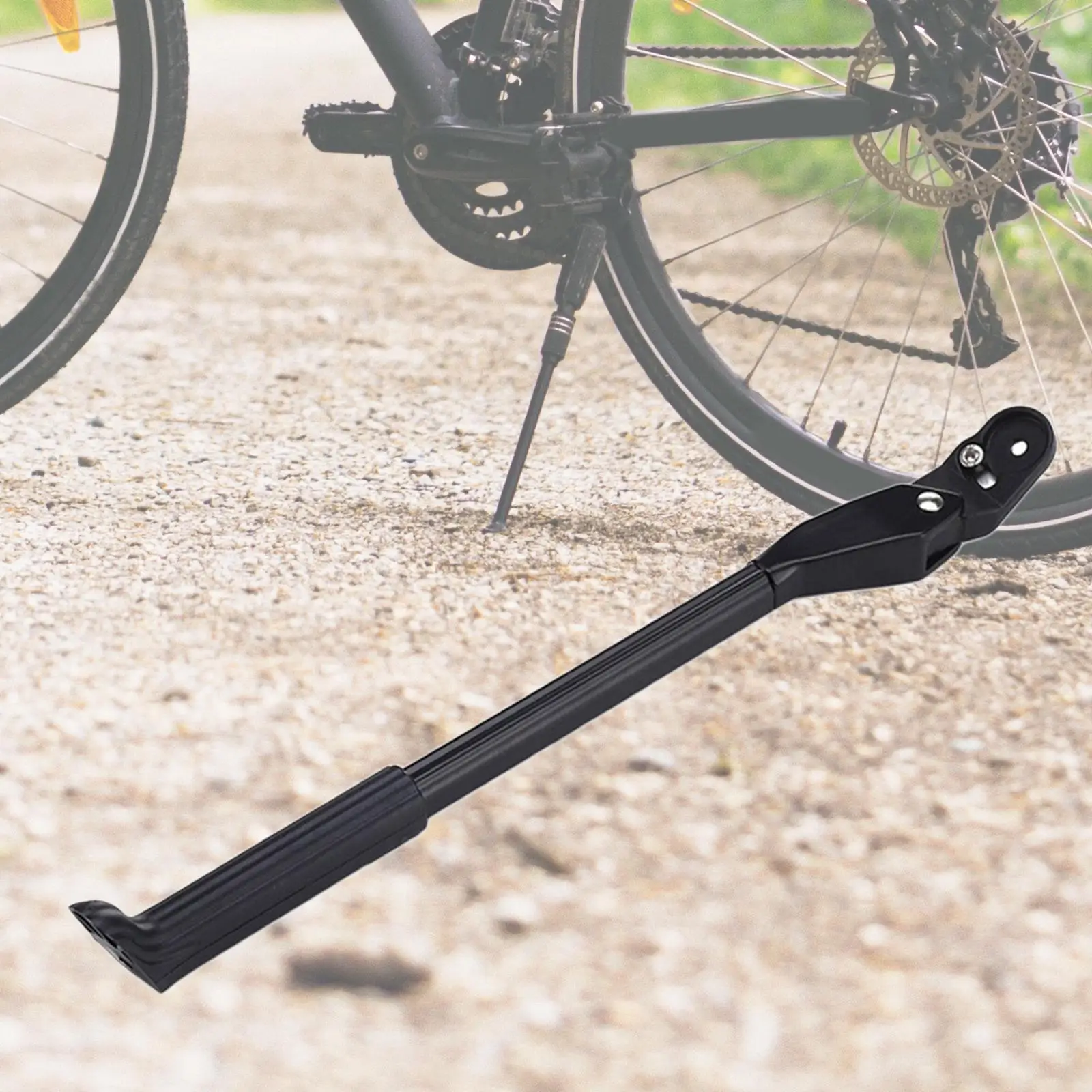 Bike Kickstand Cycling Parking Aluminum Alloy Footrest Support Side Kickstand