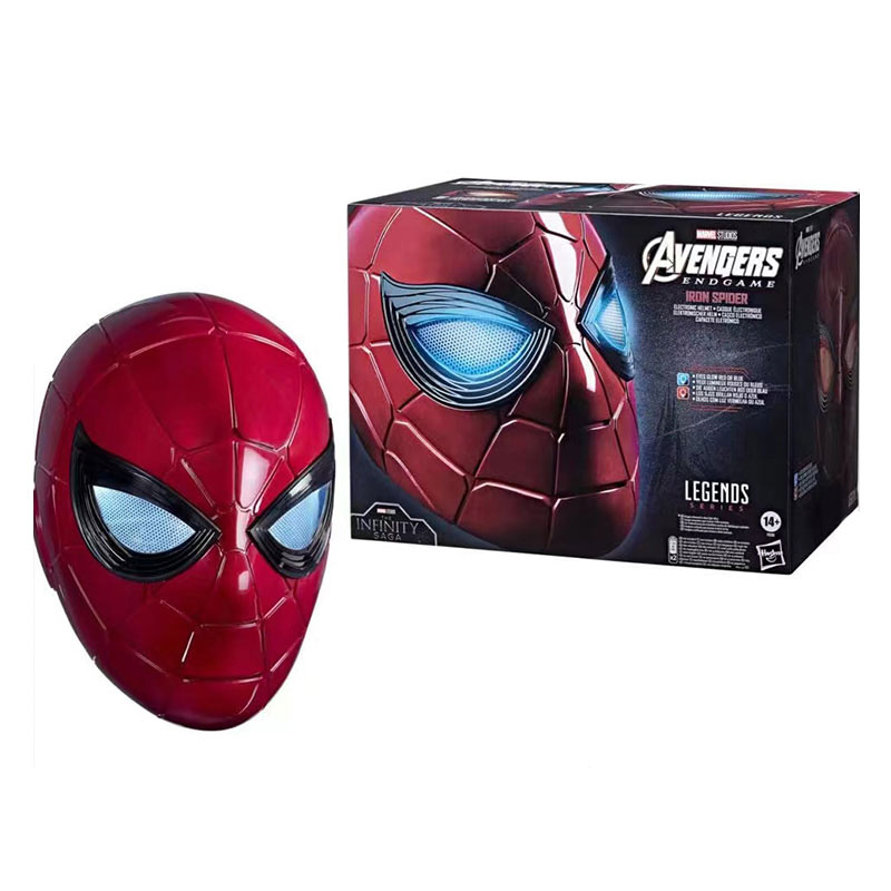 Hasbro Marvel Legends Series Iron Spider Electronic Helmet 1/1 Cosplay Spider  Man Props Gift for Kids| | - AliExpress