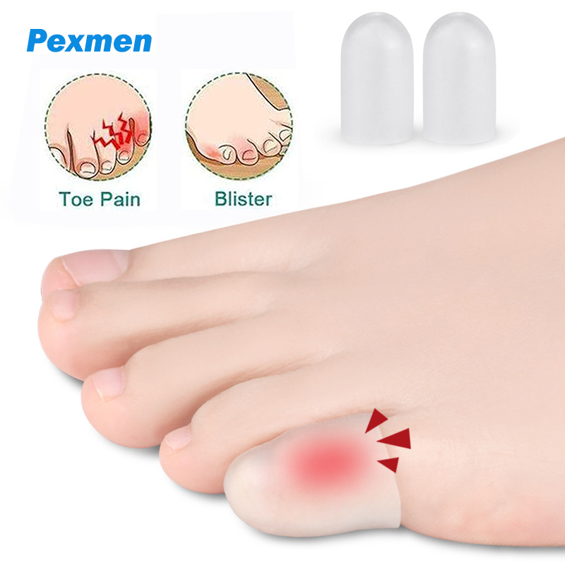 Best of Pexmen 2 / 4 / 10Pcs Gel Pinky Toe Protectors Small Toe Caps For Blisters Corns Calluses And Ingrown Nails Soft Litttle Toe Sleeves Reviews & Tips