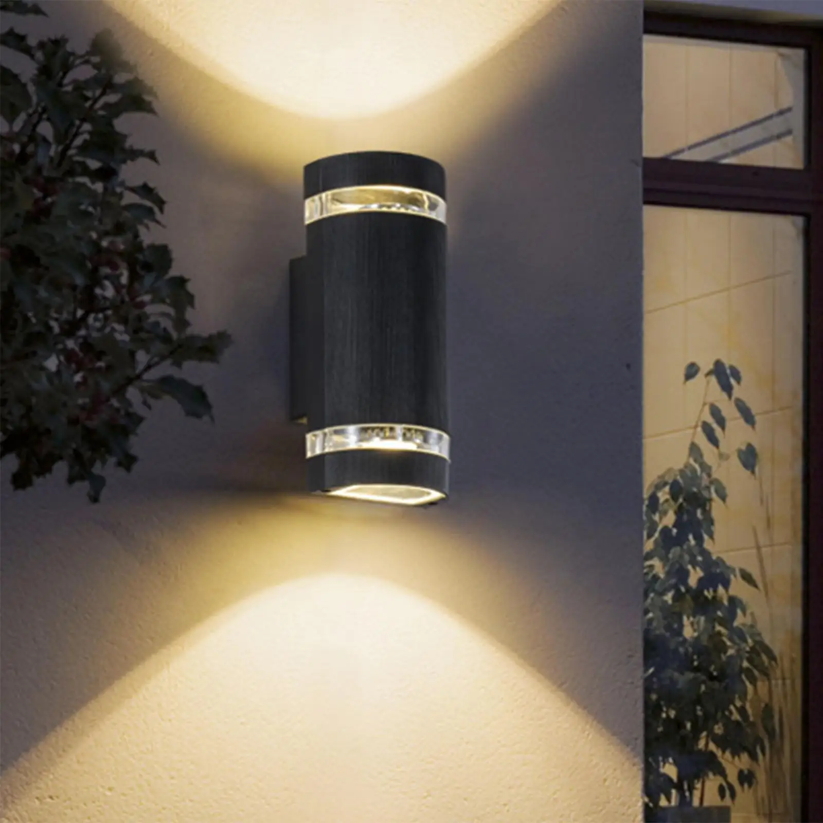 LED Outdoor Up and Down Wall Mounted Light Aluminum Garden Porch Yard Square Lamp Kitchen Cabinet Decoration Lighting