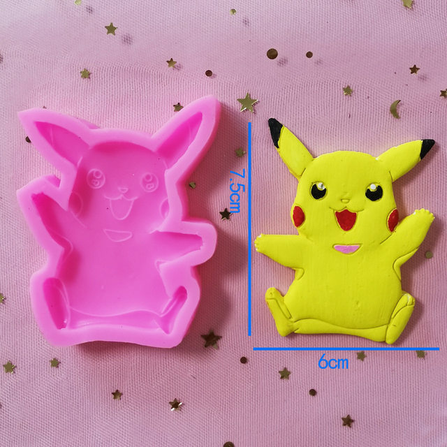 Pokemon Pikachu Cookie Mould 3D Cartoon Anime Baking Tool Cookie Candy  Cookie Pastry Press Mould Plastic Kitchen Accessories New - AliExpress