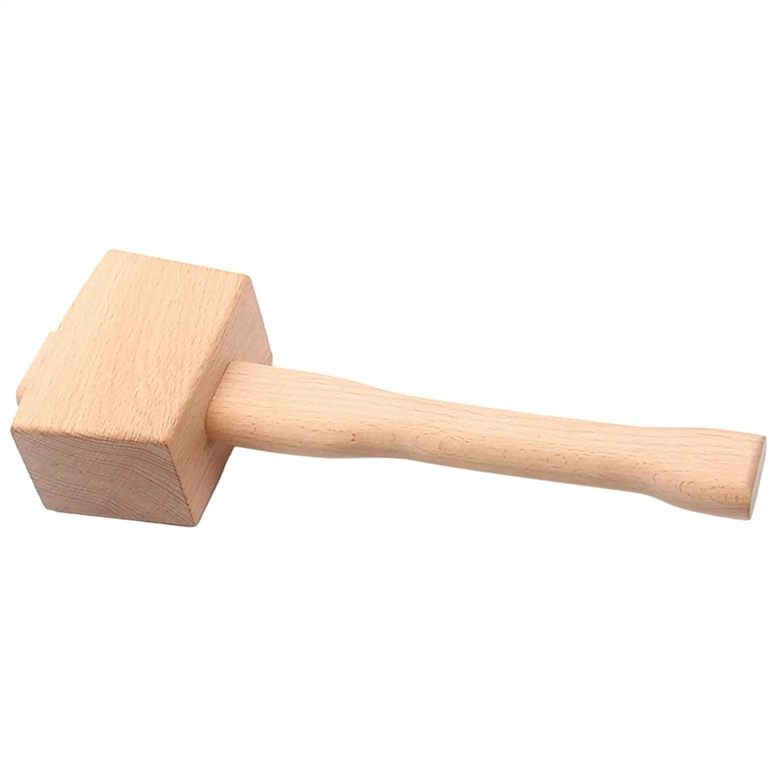 Beech Solid Wood Mallet Hand Hammer Accessory Wooden Mallet for Woodworking