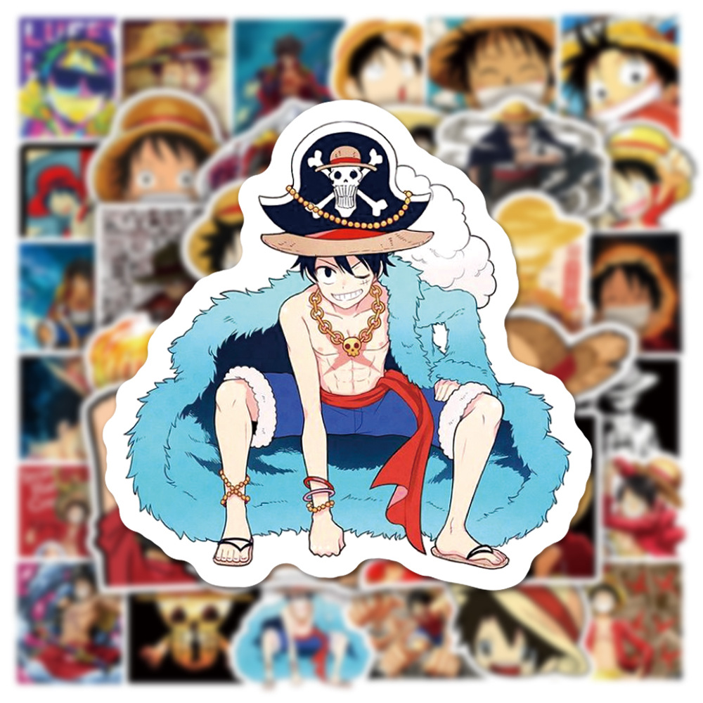 Мультяшные Аниме ONE PIECE Luffy наклейки автомобиль ноутбук багаж телефон  Канцтовары наклейка водонепроницаемые граффити детские игрушечные этикетки  подарки | AliExpress