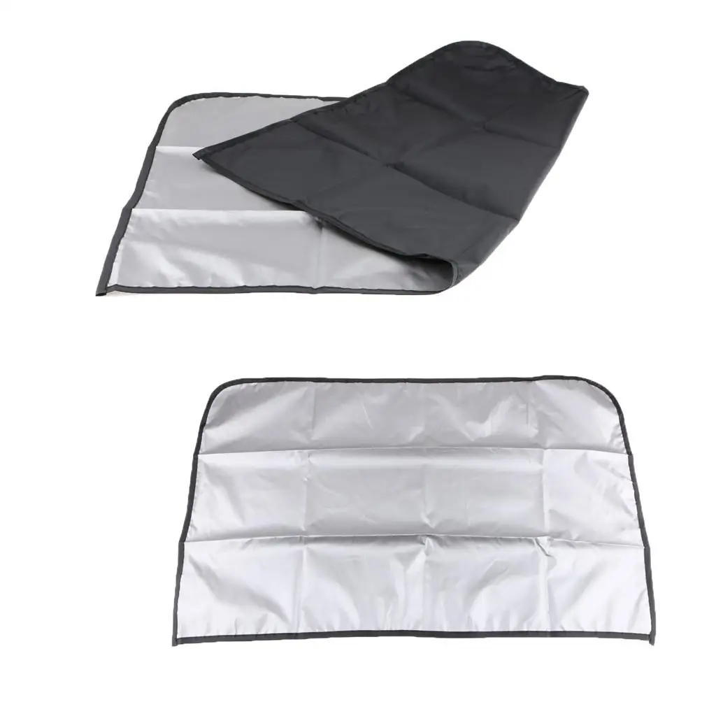 1 pair of double-sided sun protection curtains for car side windows
