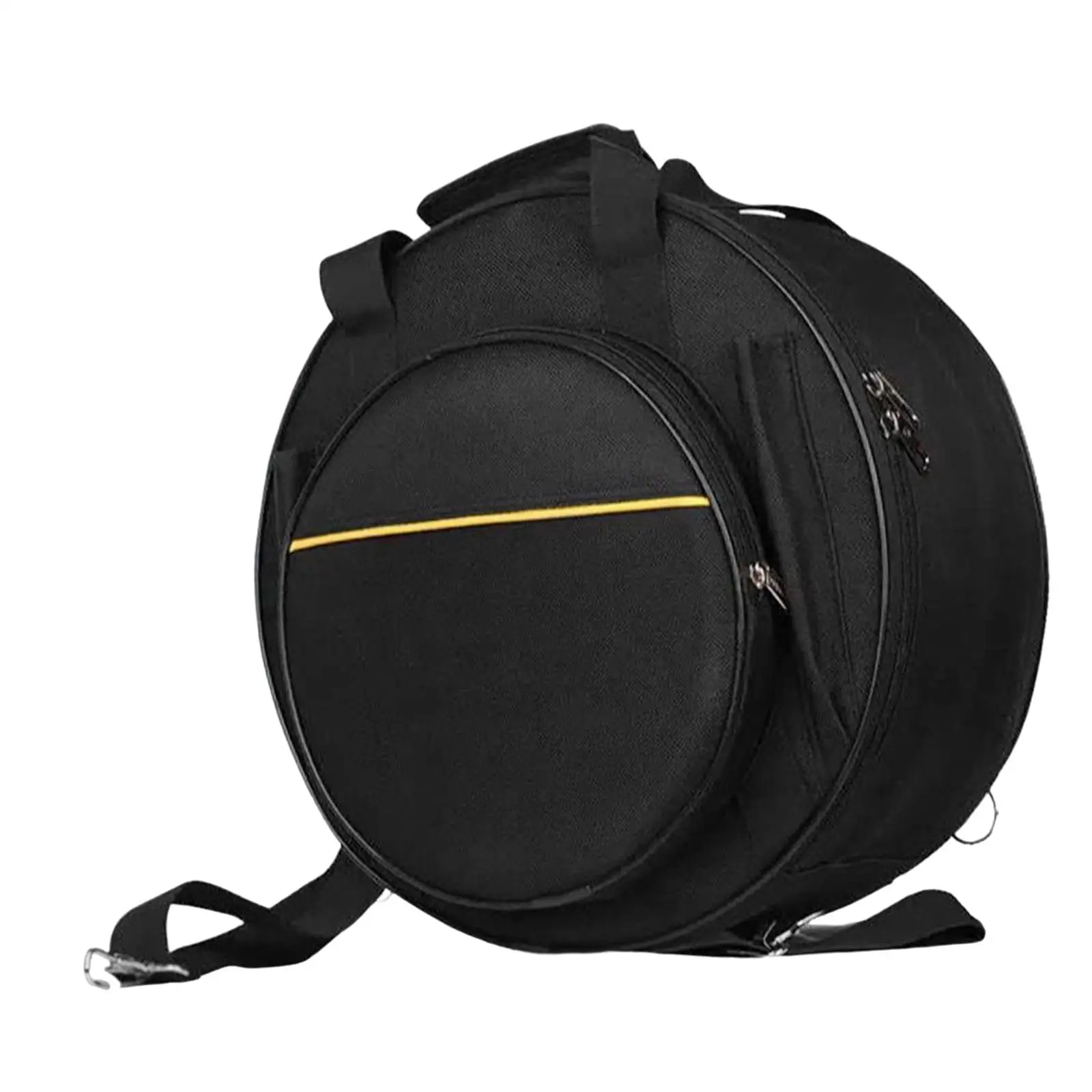 Waterproof Snare Drum Backpack with Carry Handles Percussion Storage Accessory Adjustable Strap Snare Drum Bag for Show