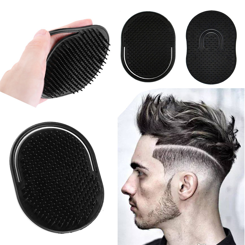 Best of Scalp Massage Beard Brush Black Shampoo Brush Set Finger Hair Comb Hair Care Travel Portable Plastic Pocket Hair Tools Reviews & Tips