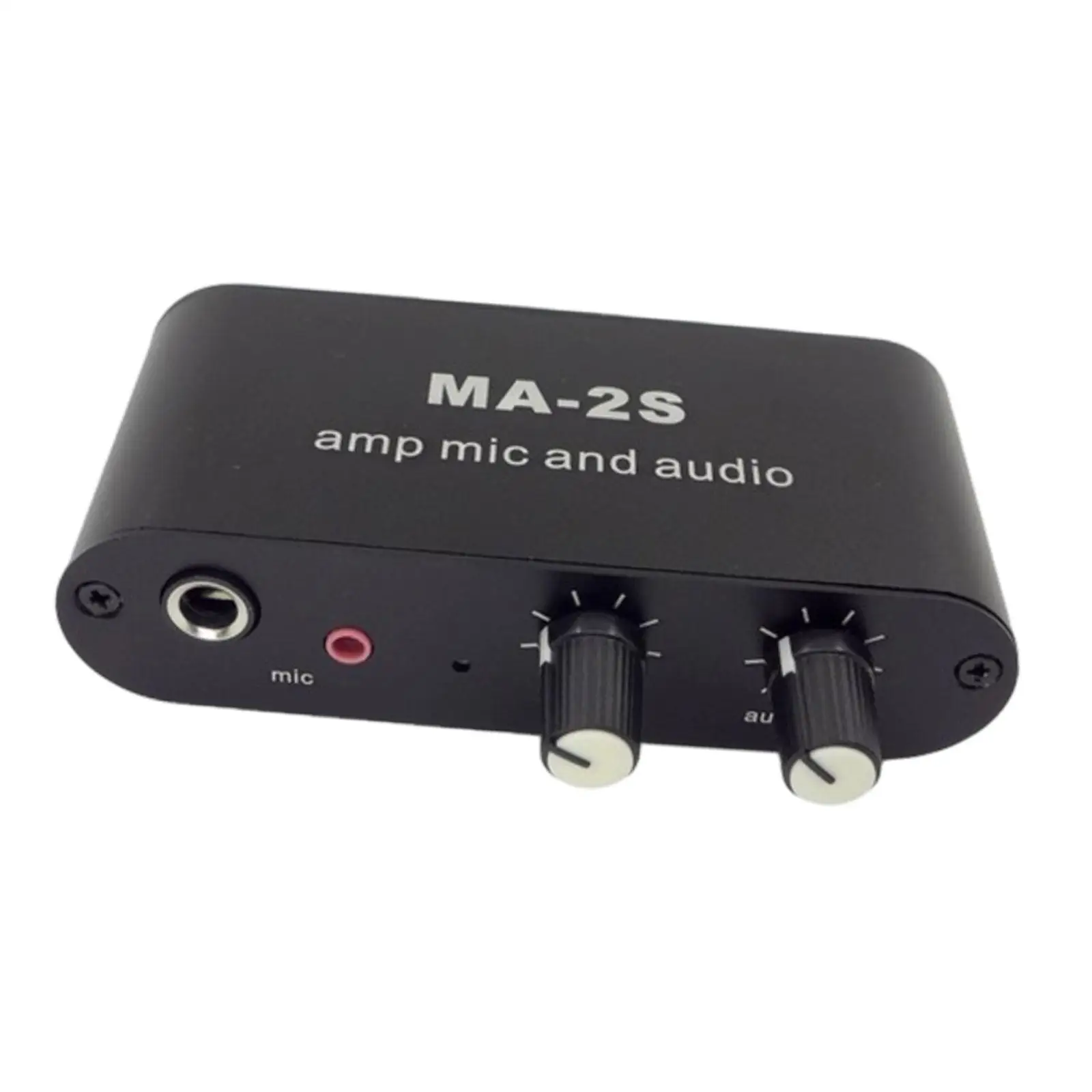 Condenser Microphone Amplifier Lightweight Durable Headphone Amplifier for Podcasts Singing Recording Stage Application