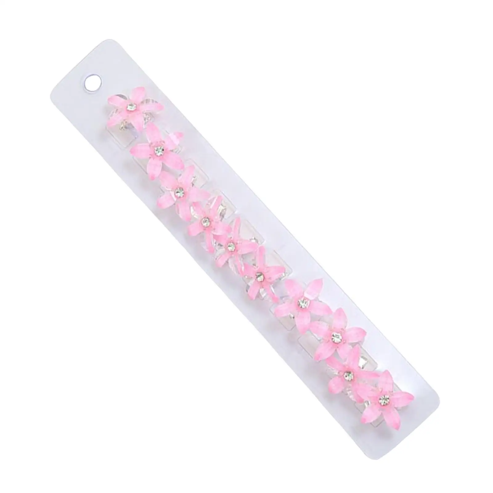 Mini Hair Clips Clip Hair Accessories Girls Flower Hairpin for Braid Hairs