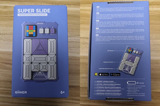 Giiker Super Slide Huarong Road Smart Sensor Game 500+Levelled UP