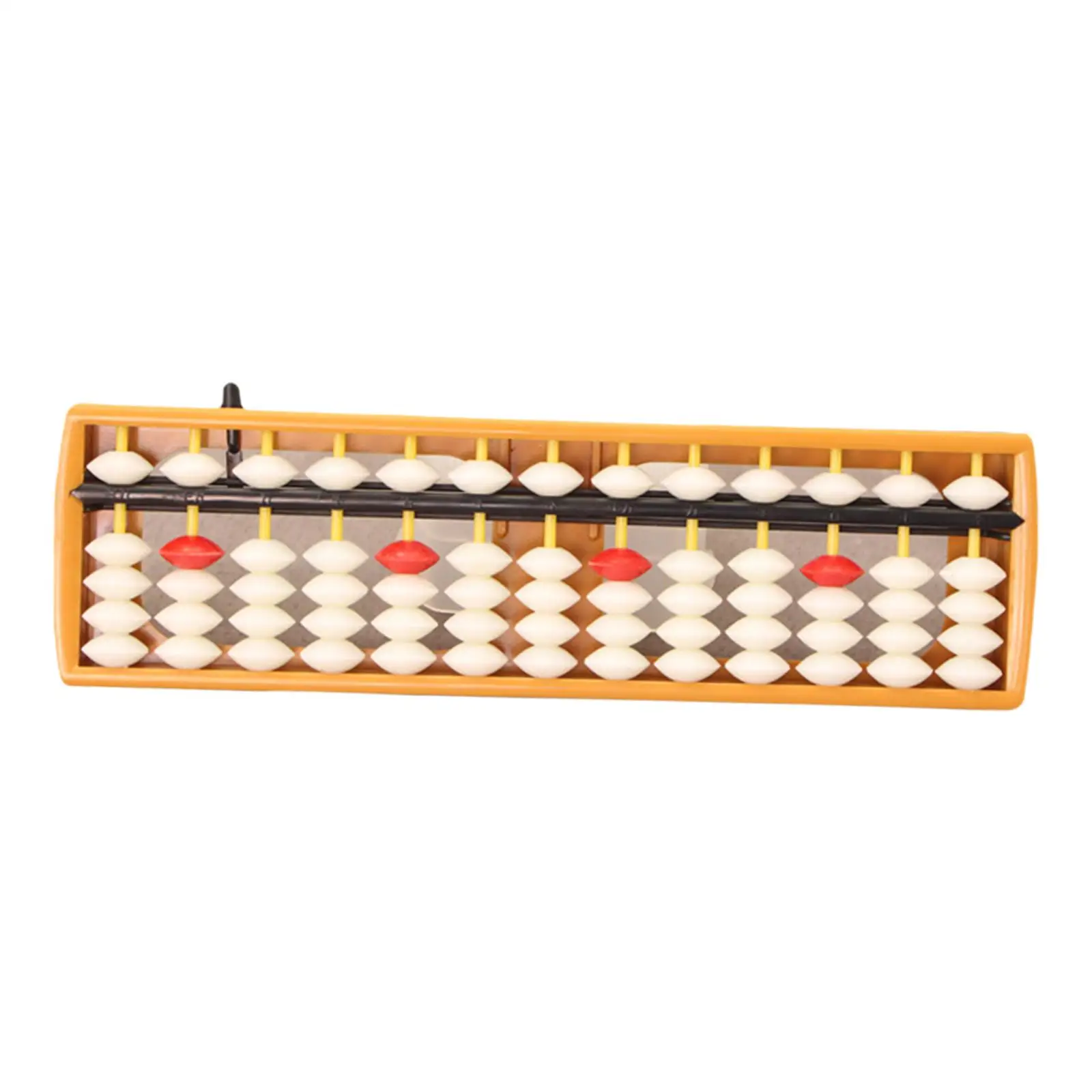 13 digits 5 Beads Plastic Kid`S Chinese Arithmetic Abacus Practical Portable