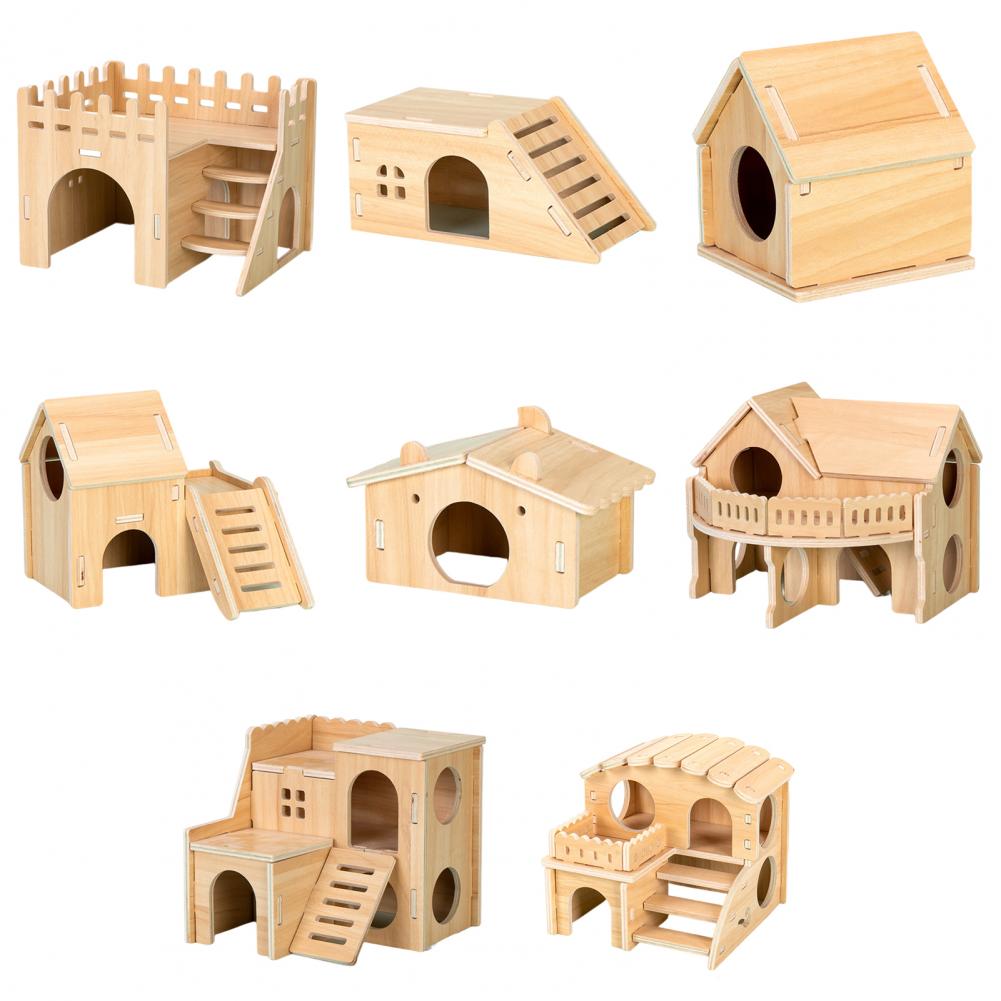 Title 6, Sturdy Dwarf Hamsters House Harmless Pet Toy So...