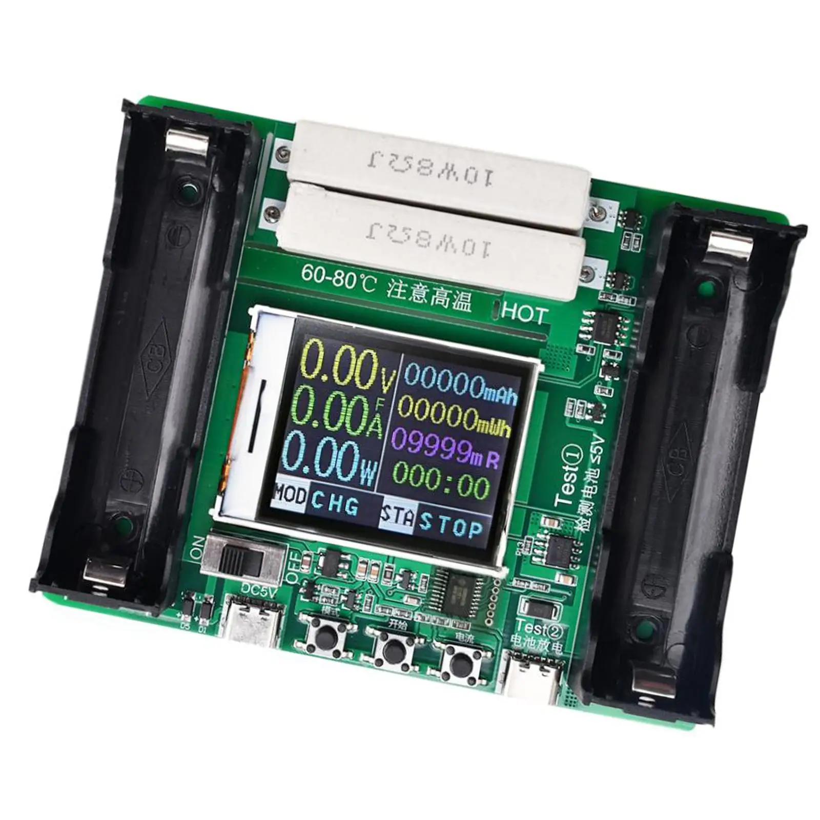 Digital Battery Tester Module Multi Purpose Battery Checker for Professional Science Industry