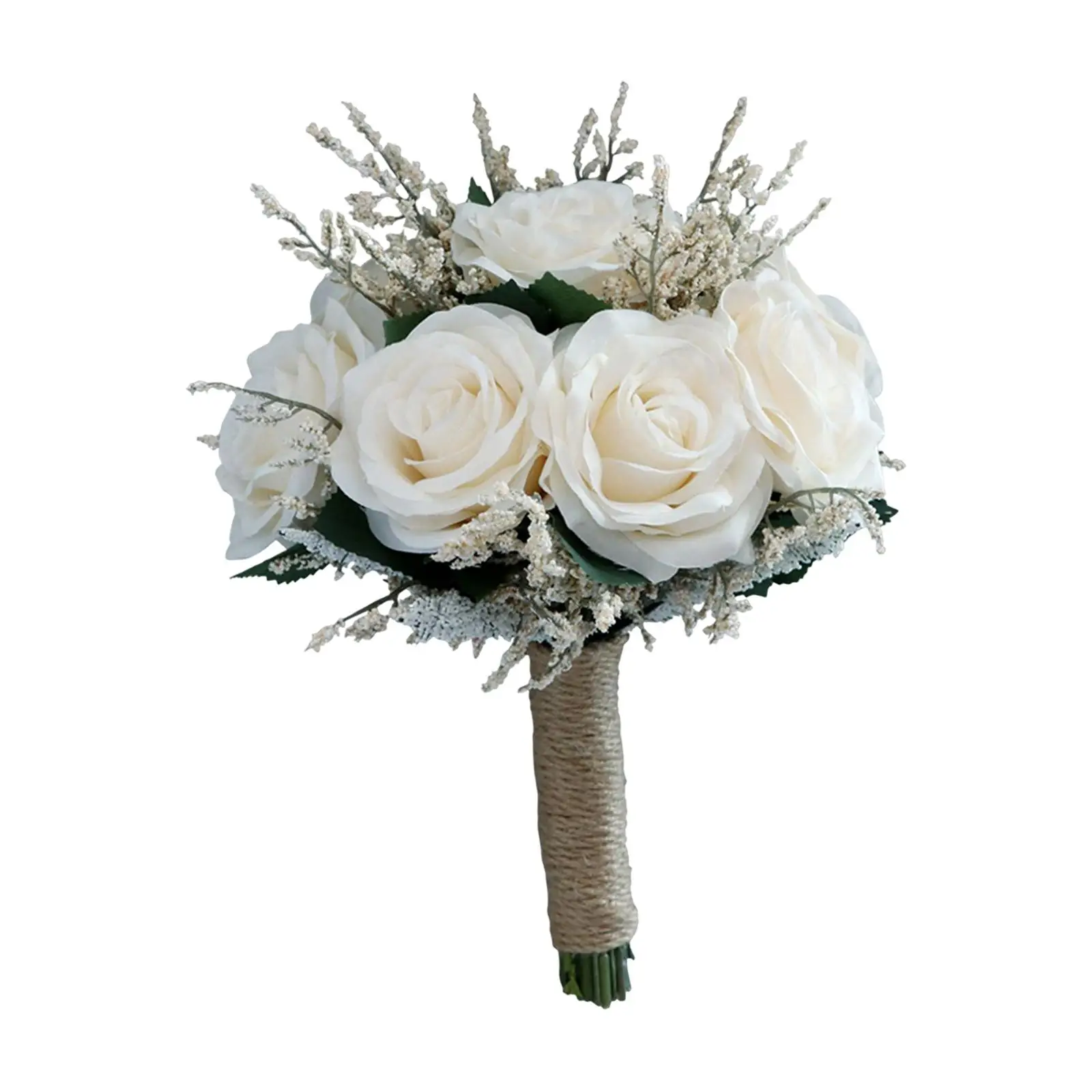 Wedding Bridal Bouquet, Artificial Flowers, Decorative Bouquet, Holding Flowers Wedding Bouquet