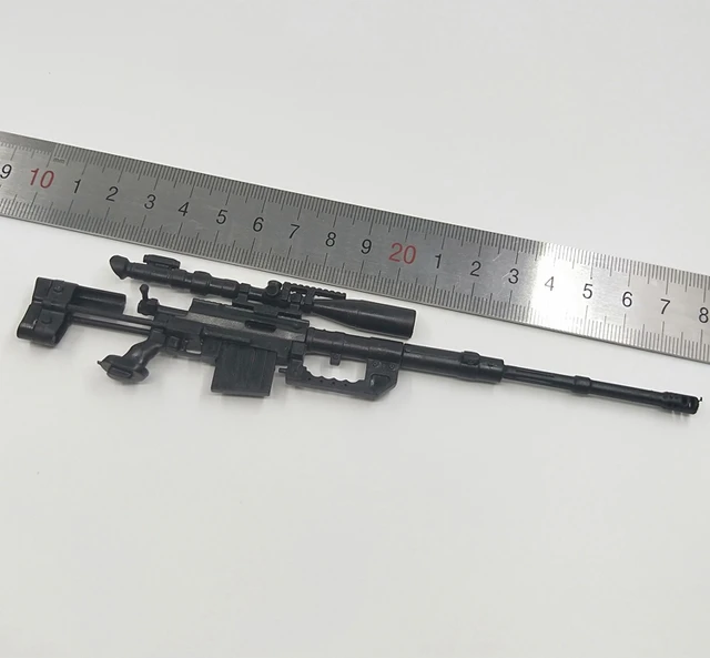 M200 Sniper Rifle 3d Modelo De Papel Artesanal Diy 1:1 Armas De
