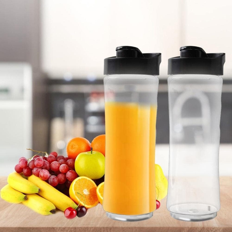 Description Picture 6 of item2 Pack Durable Plastic Juicer Cup Plastic Blender Cup Juicing Machine Part Replacement Cup for Oster BLSTPB BLSTP2 20CC