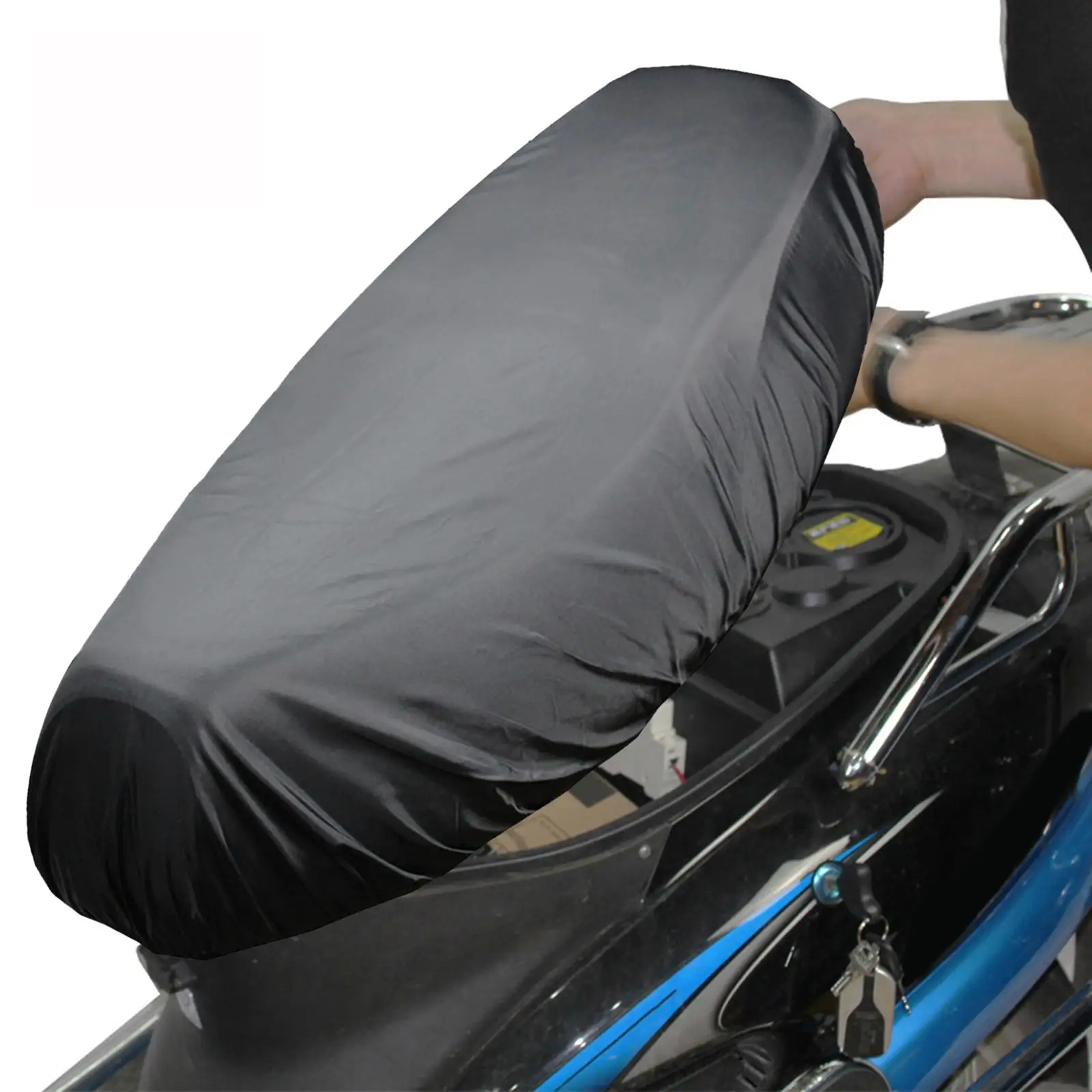 Universal Motorcycle Seat Cover RainMotorbikes Cushion Mat Seat Parts