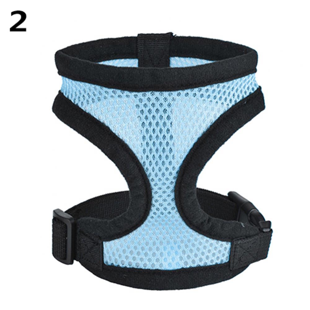 Title 5, Breathable Small Pet Collar Mesh Dog Harness an...