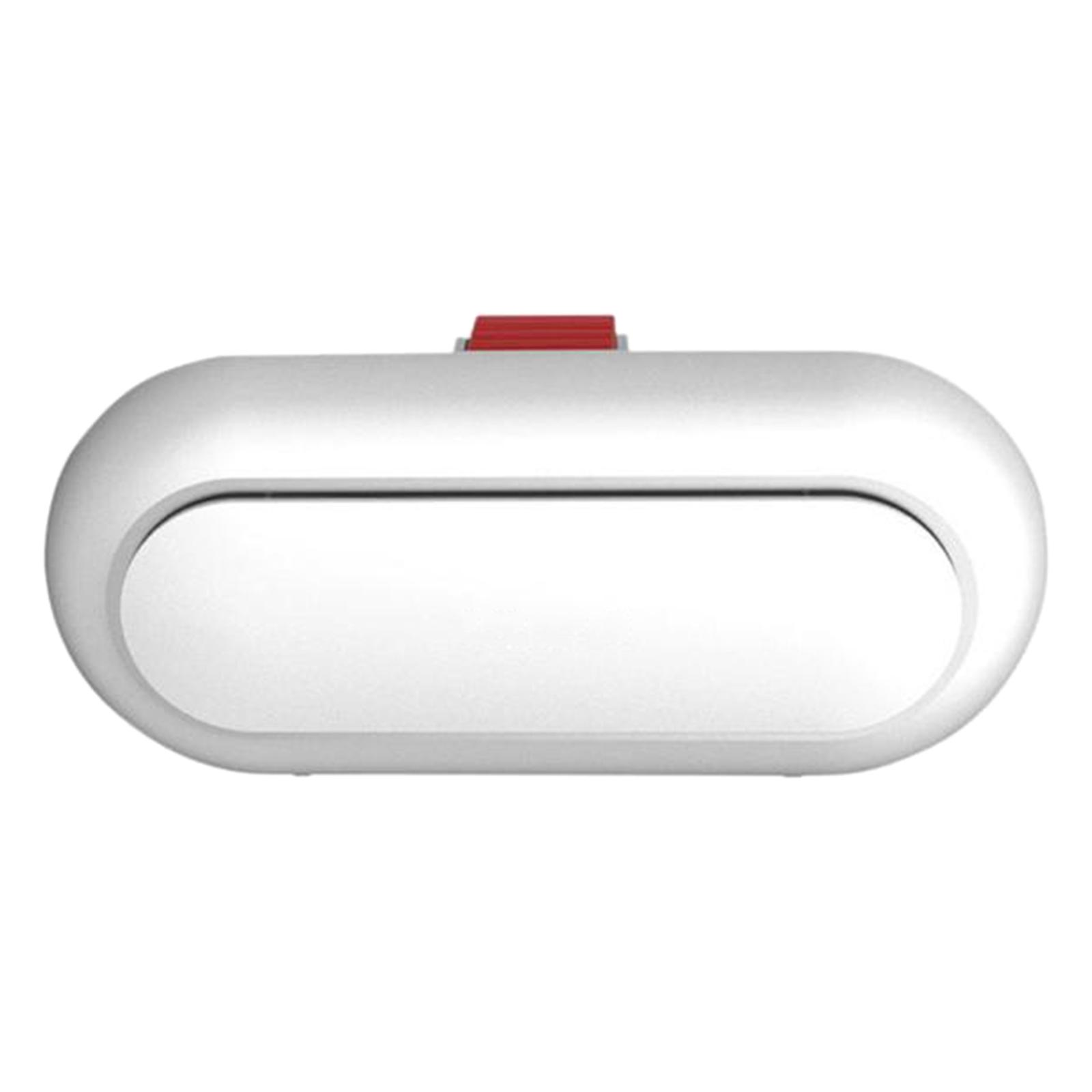 Car Interior Glasses Case Retractable Automotive Accessories Large Capacity ABS Electroplating Clip Holder