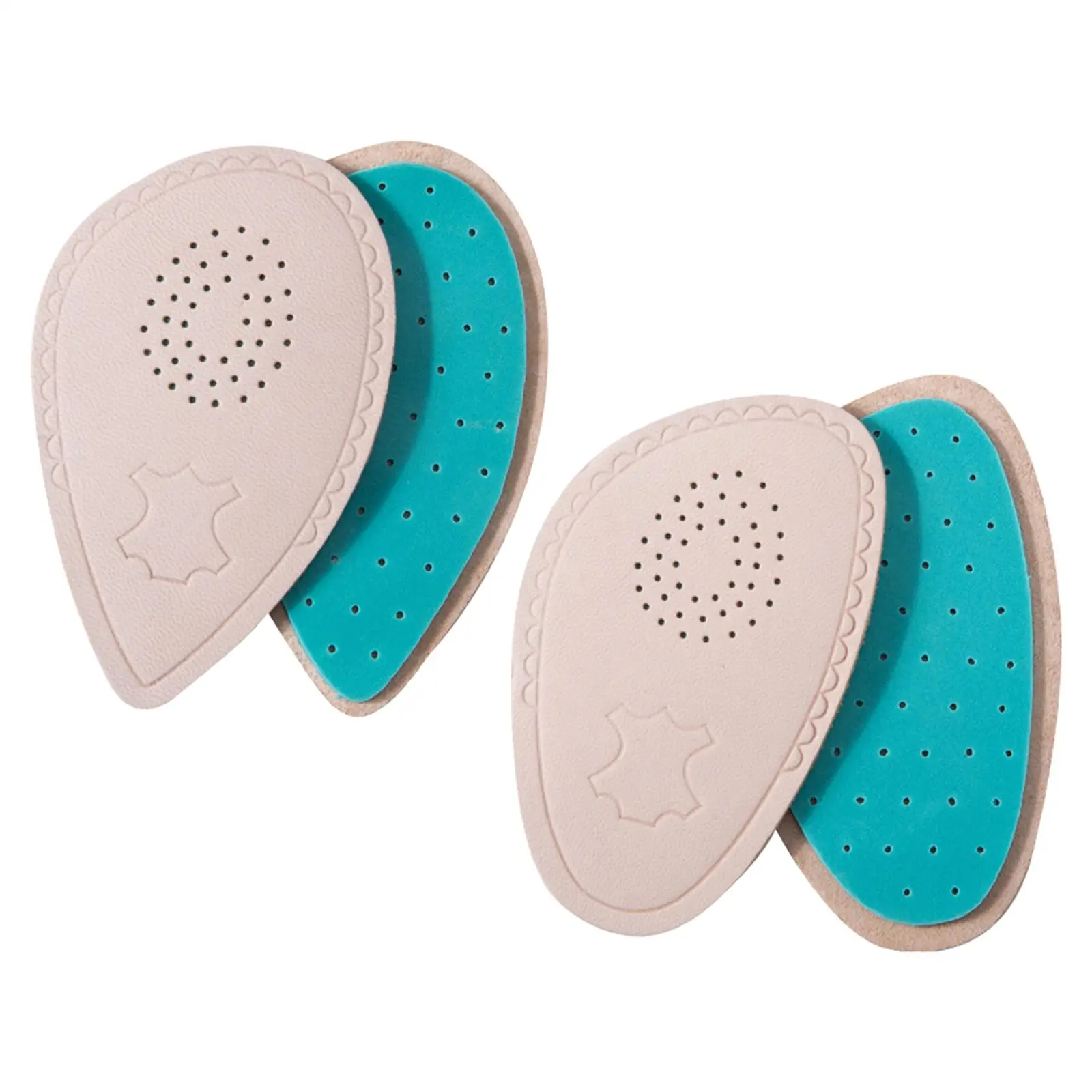 2 Pieces Metatarsal Pads, High  Inserts Comfortable Non , Breathable, Soft Absorb Sweat, Relieve  Forefoot Cushion Unisex