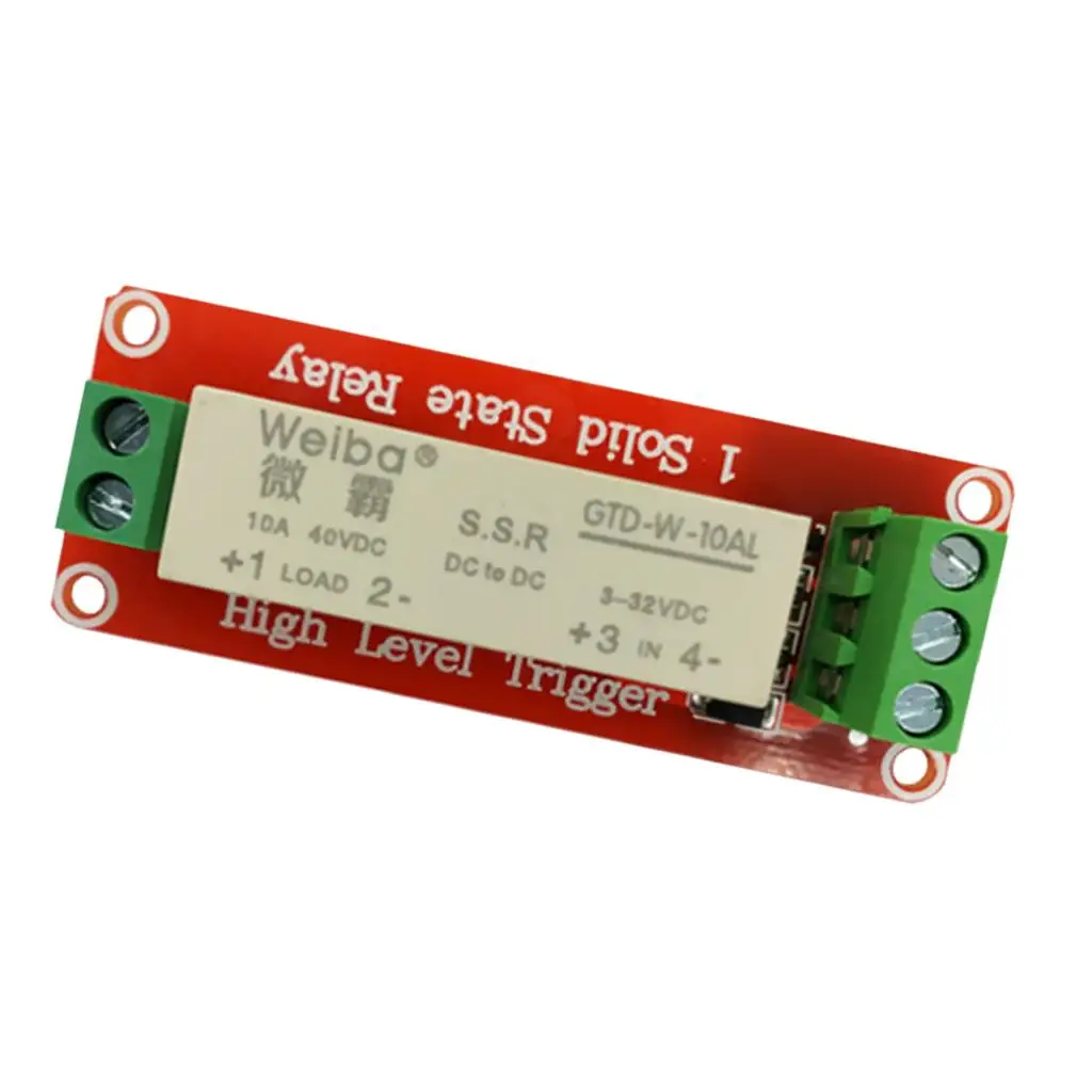 1 CH 5A Solid Relay Module Board Optocouple Highf Level  5-220V