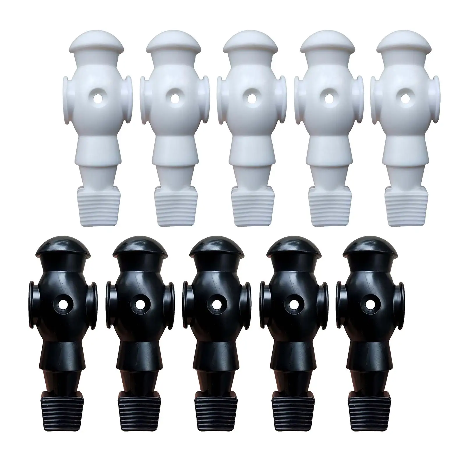 10Pcs Table Soccer Men Player Toys Table Foosball Player Replacement Parts Foosball Table Parts Resin Foosball Players for Home