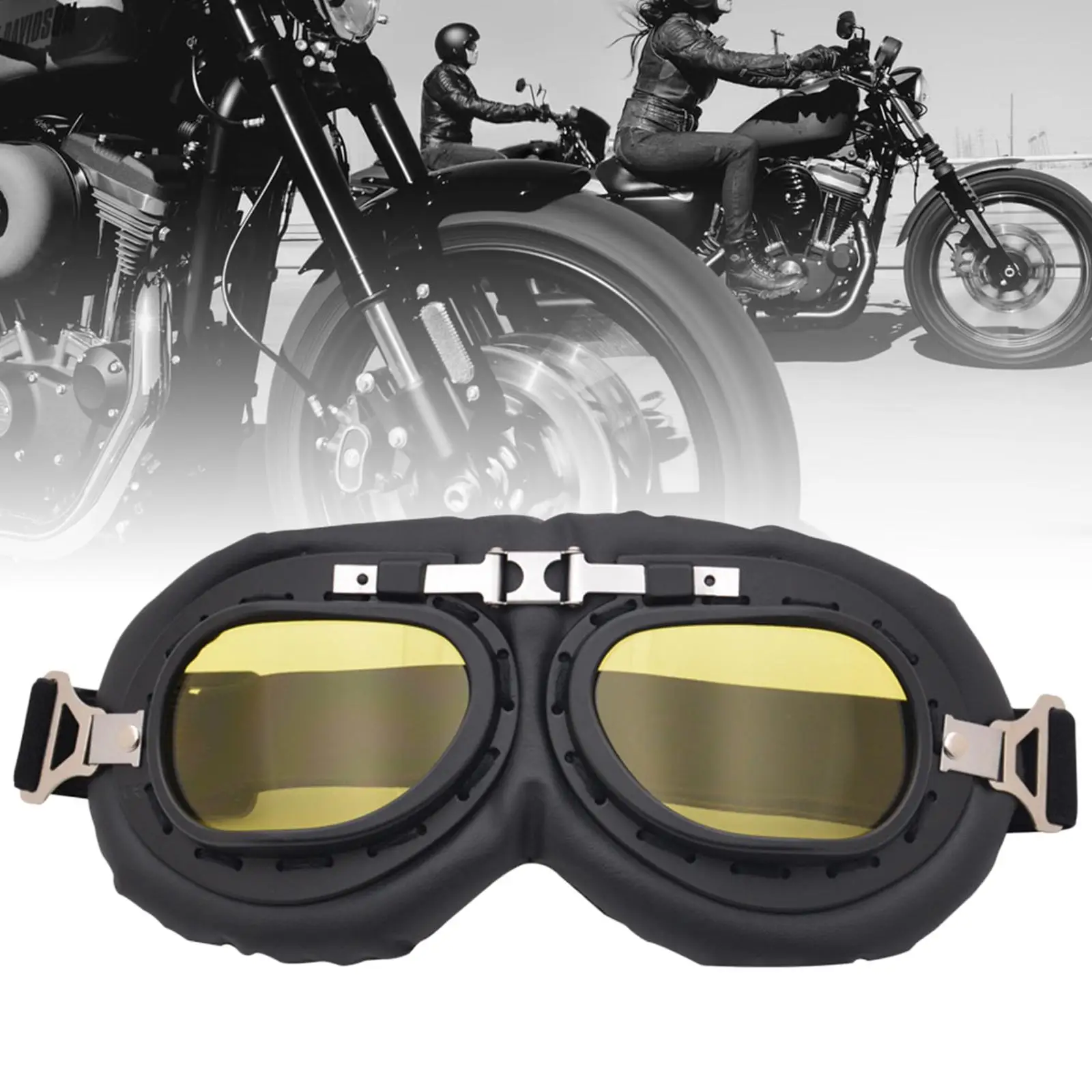 2x Motorcycle s Steampunk Anti-Scratch Motocross  Fit for  Racer