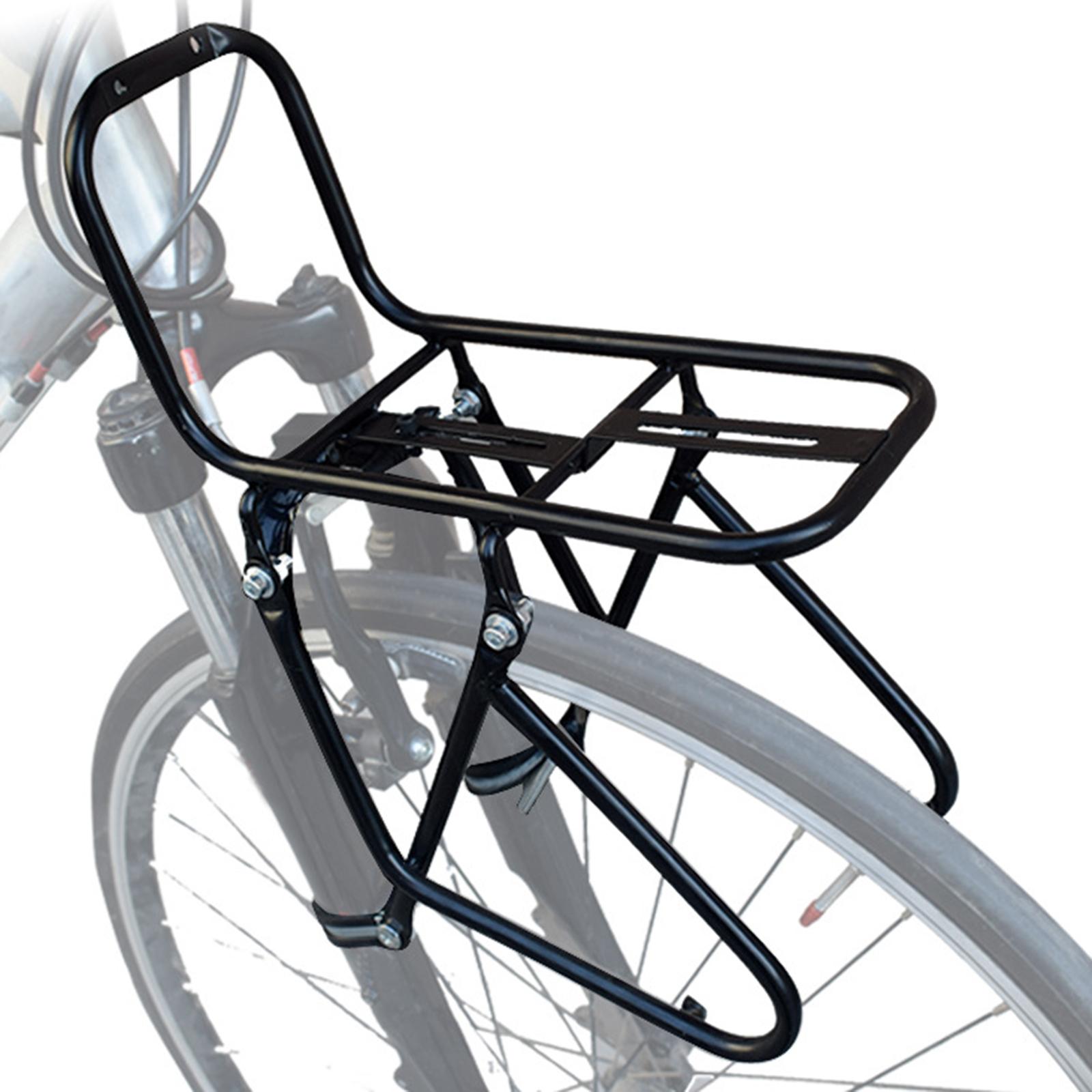 Bike Front Rack Carrier Luggage Shelf Durable for Mountain Bikes