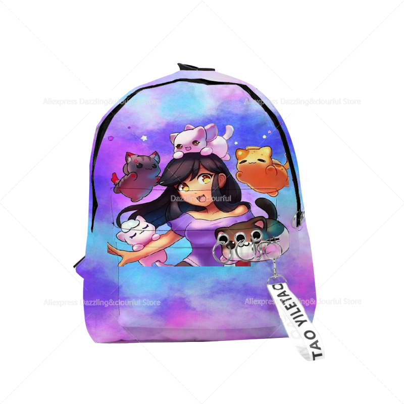 Aphmau Backpacks Merch Boys Girls Teens Travel Bags 3D Print Oxford  Waterproof Notebook Shoulder Students Back to School Bags - AliExpress