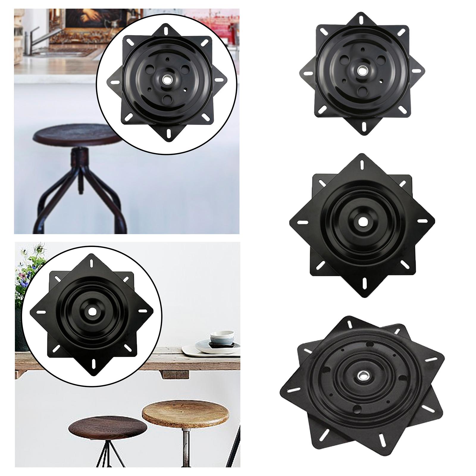 Marine Boat Seat Swivel Steel Plate Bar Stool Swivel Mount Plate Premium Furniture Seat Swivel Base for Furniture recliner