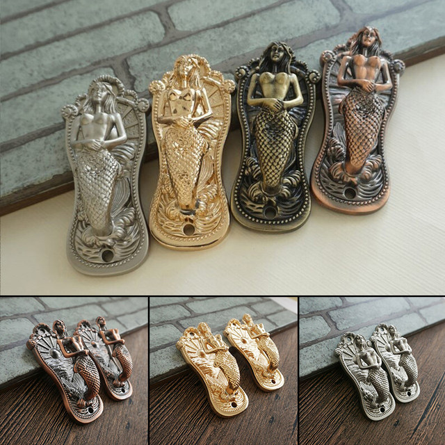 5) Aqua Color Vintage Look Mermaid Bath Accesory Set, Mermaid Towel Bar outlet Seahorse Towel Hooks Solid Cast Iron Free Ship