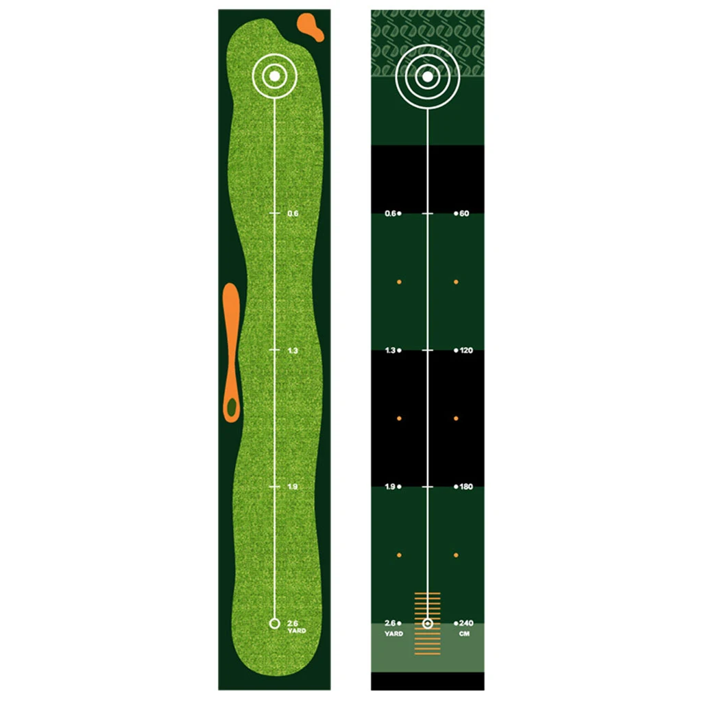 Golf Putting Indoor Golf Hitting Mat Equipment for Home Outdoor