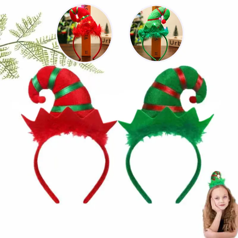 Description Picture 2 of itemCreative Christmas Elf Headband Christmas Party Decorations Party Cosplay Decorative Headwear