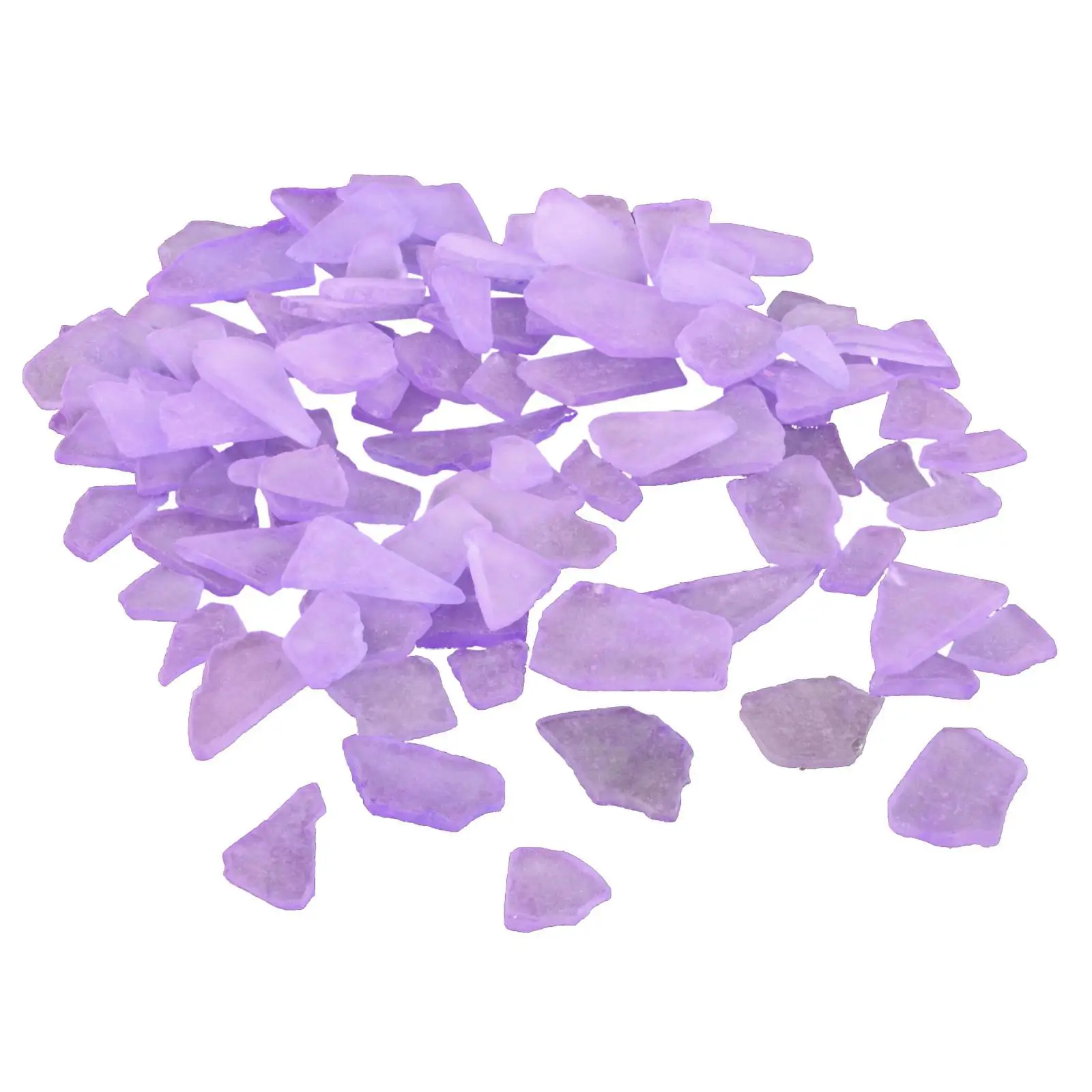 500G Sea Beach Glass Crushed Glass Sea Glass Bulk Seaglass Pieces Flat for Wedding DIY Art Craft Supplies Party Home Decoration