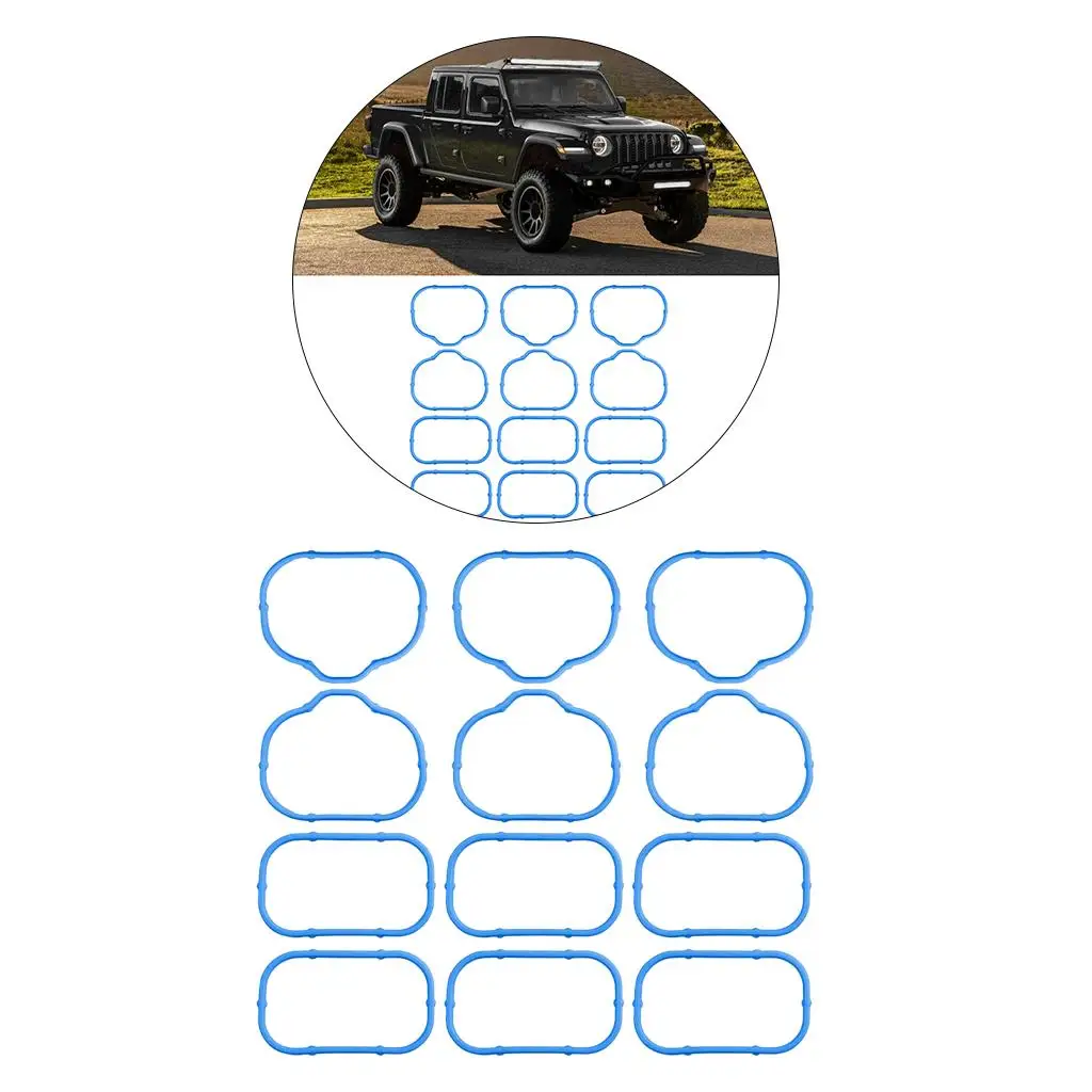 Intake Manifold Gaskets Lower & Upper Gasket Plenum Set Fit for Chrysler 200 300