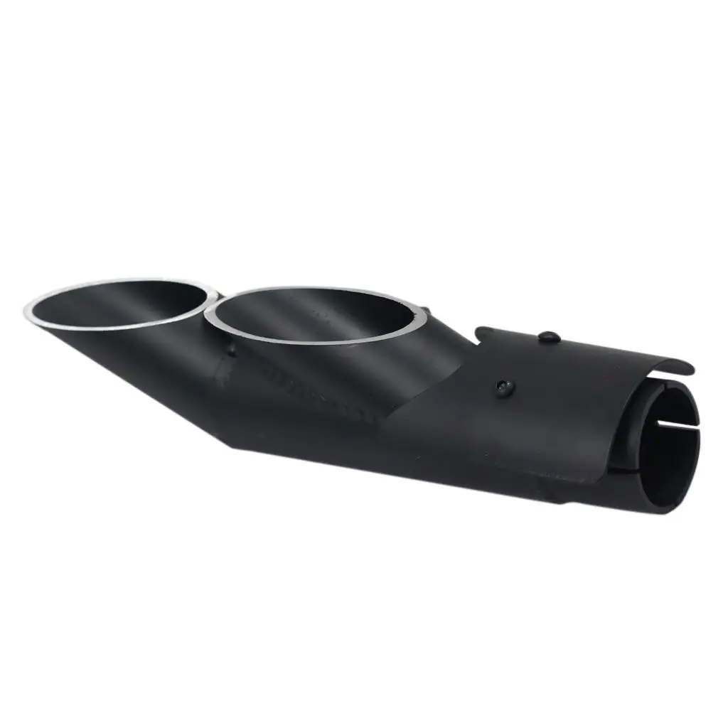 35cm Motorcycle Exhaust  Document for  R6 06-15, Black