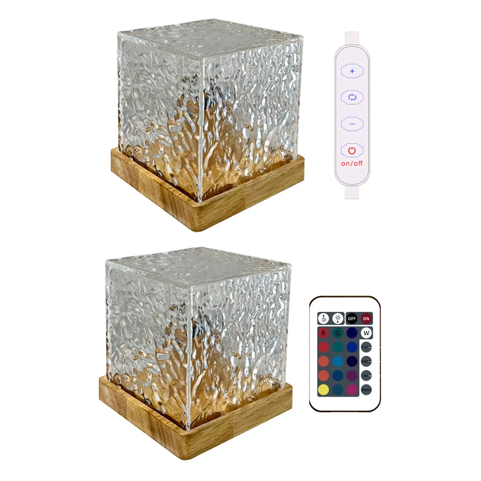 Acrylic Night Light Dimmable Modern Table Lamp for Bar Bedroom Beside Home