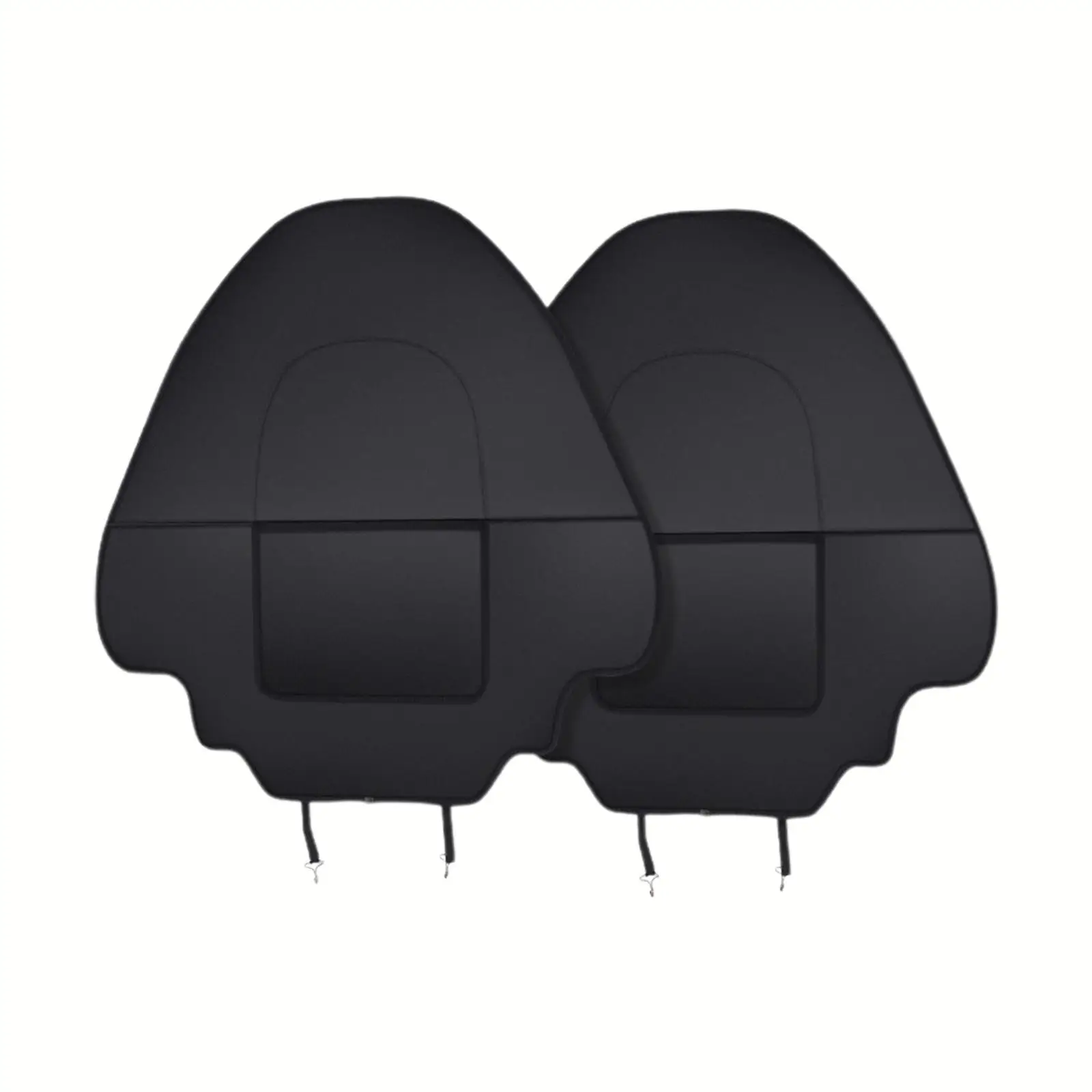 2Pcs Car Seat Back Protector Anti Kick Pad Decoration for Tesla Model 3