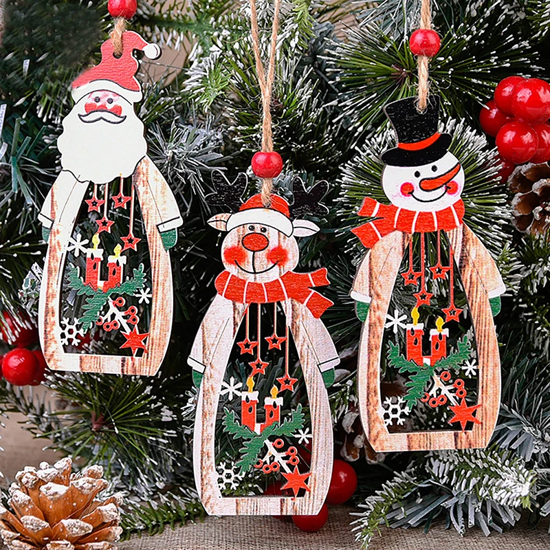 Новогодний декор «Дед Мороз и подарки», 9,5х4х15 см