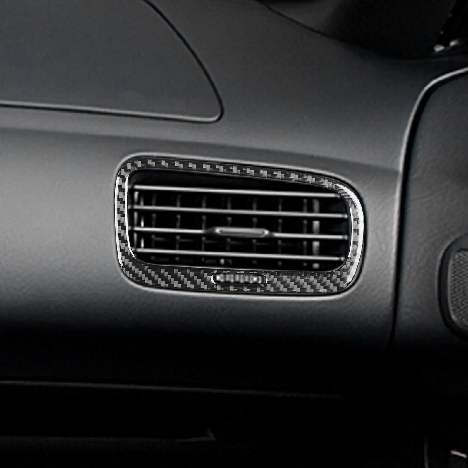 Passenger Air Vent Cover Trim Carbon Fiber Car Interior Accessories for Honda S2000 High Performance Premium Professional