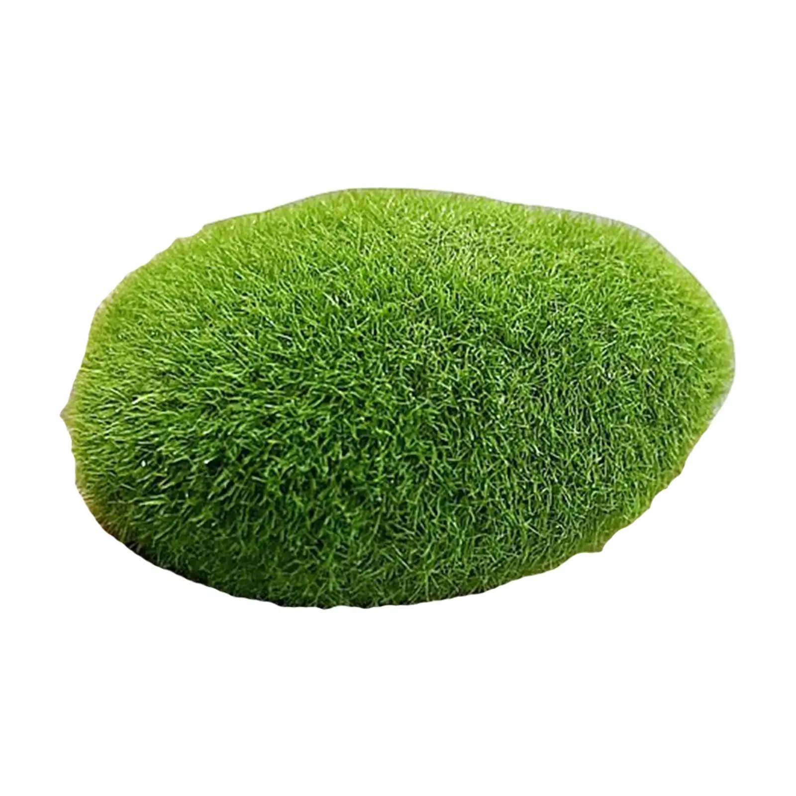 Artificial Moss Rock Green Moss Covered Stone for Hotel Floral Arrangements
