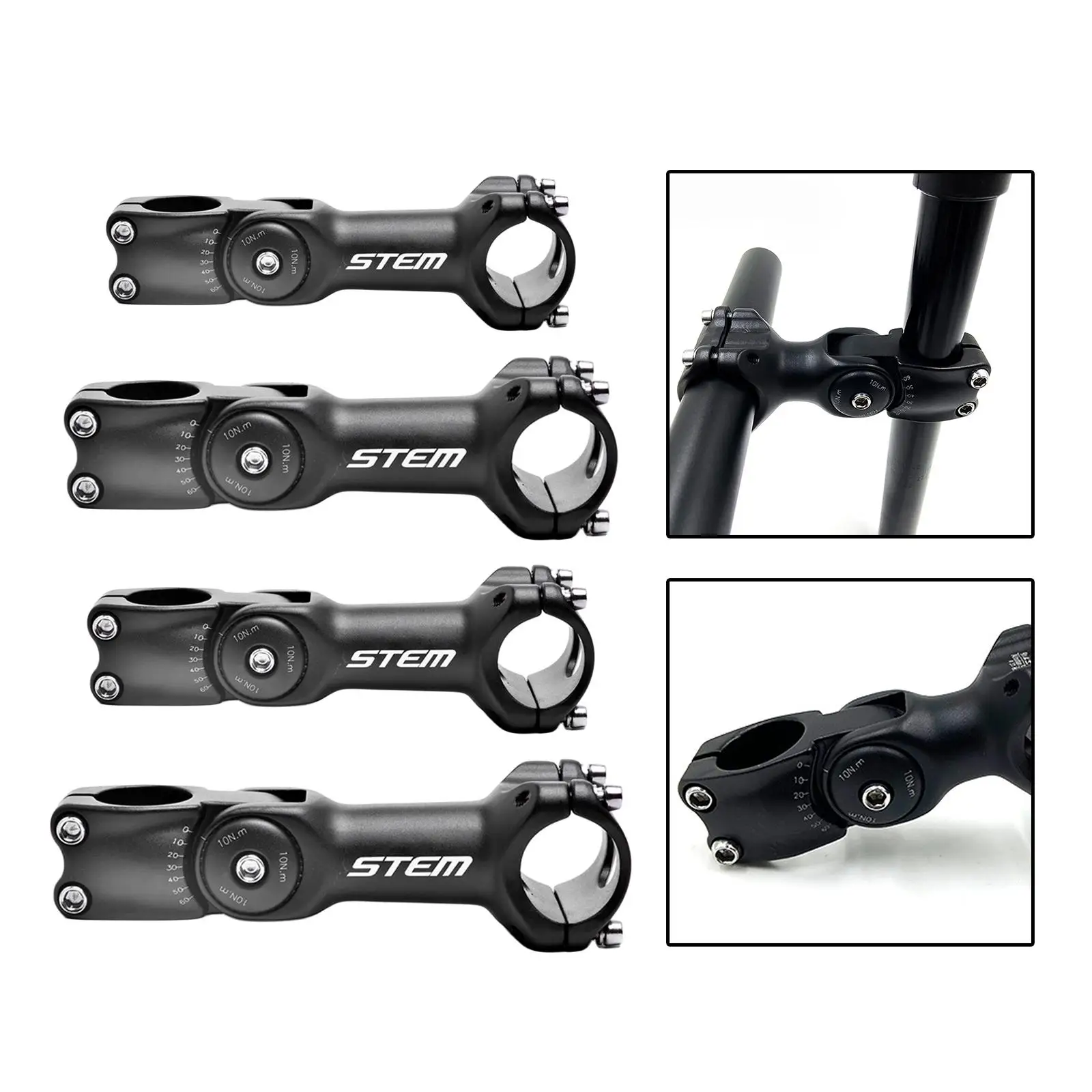 Bike Stem Road Bicycle Steer Tube Lightweight Cycling Premium Riser Extender